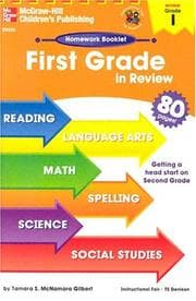 Tapa de Review Book-First Grade in Review