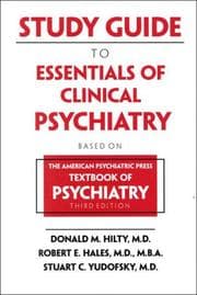 Tapa de Study Guide to Essentials of Clinical Psychiatry