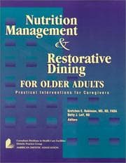 Tapa de Nutrition Management and Restorative Dining for Older Adults