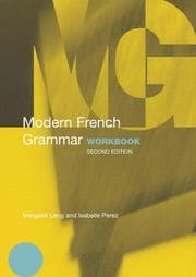 Tapa de Modern French Grammar Workbook (Routledge Modern Grammars)