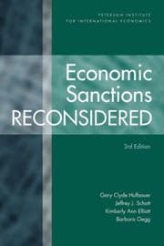 Tapa de Economic sanctions reconsidered
