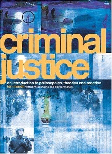 Tapa de Criminal Justice