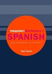 Tapa de A Frequency Dictionary of Spanish (Routledge Frequency Dictionaries)
