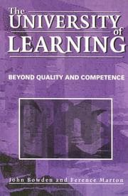 Tapa de The University of Learning