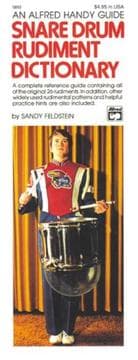 Tapa de Snare Drum Rudiment Dictionary