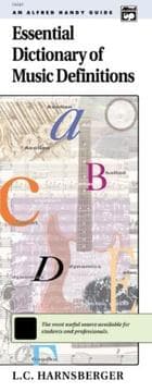 Tapa de Essential Dictionary of Music Definitions (Essential Dictionary)