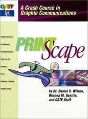 Tapa de Print Scape : A Crash Course In Graphic Communications