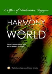 Tapa de The Harmony of the World