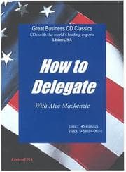 Tapa de How to Delegate
