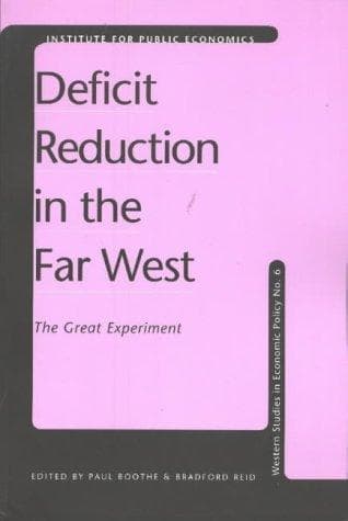 Tapa de Deficit reduction in the Far West