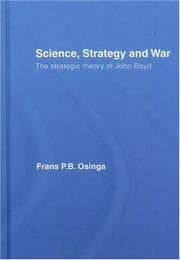Tapa de Science, Strategy and War