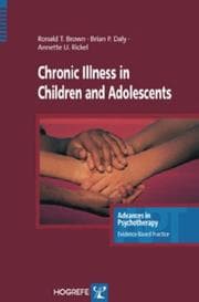 Tapa de Chronic Illness in Children and Adolescents (Advances In Psychotherapy, Evidence-based Practice)