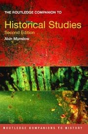 Tapa de The Routledge companion to historical studies