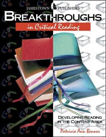 Tapa de Breakthroughs in Critical Reading