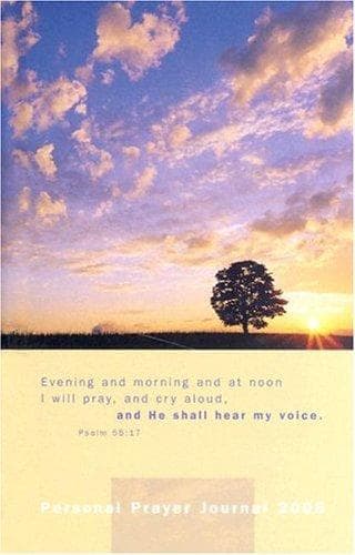 Tapa de Personal Prayer Journal 2005