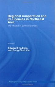Tapa de Regional cooperation and its enemies in Northeast Asia