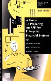 Tapa de A Guide to Preparing an RFP for Enterprise Financial Systems