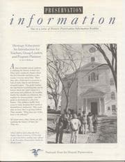 Tapa de Heritage Education
