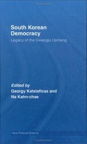 Tapa de South Korean Democracy