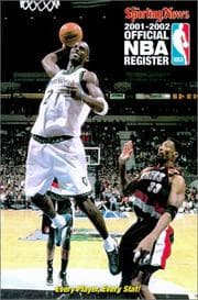 Tapa de Official NBA register