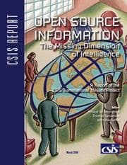 Tapa de Open source information