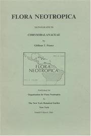 Tapa de Chrysobalanaceae-Supplement (Flora Neotropica Monograph 9S)