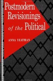 Tapa de Postmodern revisionings of the political