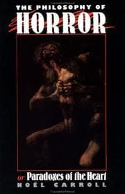 Tapa de The philosophy of horror, or, Paradoxes of the heart