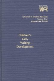 Tapa de Advances in Writing Research, Volume 1