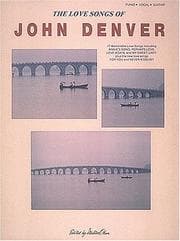 Tapa de The Love Songs of John Denver (Piano - Vocal)
