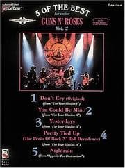 Tapa de Guns N' Roses - 5 Of The Best - Vol. 2 - Guitar (Play-It-Like-It-Is Guitar)