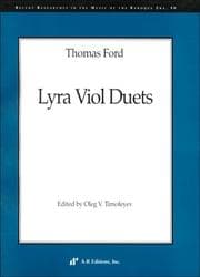 Tapa de Lyra Viol Duets (Recent Researches in the Music of the Baroque Era)