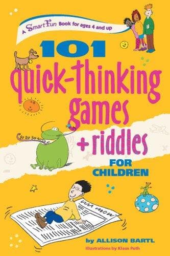Tapa de 101 Quick Thinking Games and Riddles (SmartFun Activity Books)