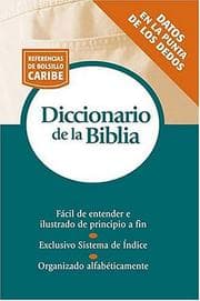 Tapa de Diccionario De La Biblia Serie Referencias De Bolsillo
