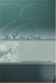 Tapa de The echo of music
