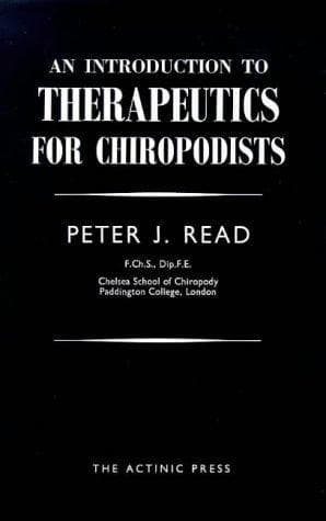 Tapa de Introduction to Therapeutics for Chiropodists