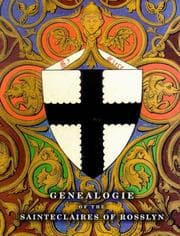 Tapa de Genealogie of the Saint Claires of Rosslyn