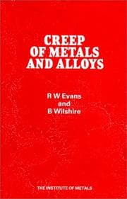 Tapa de Creep of Metals and Alloys