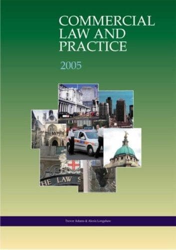 Tapa de Commercial law and practice