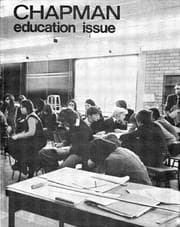 Tapa de Scottish Education (Chapman Magazine)