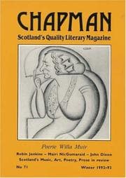 Tapa de Peerie Willa Muir (Chapman Magazine)