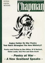 Tapa de Poetry at War (Chapman Magazine)