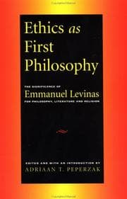 Tapa de Ethics as first philosophy