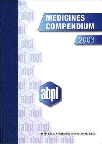 Tapa de Medicines Compendium 2003 Book
