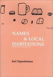 Tapa de Names & Local Habitations, Selected Poems (Jargon)