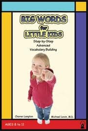 Tapa de Big words for little kids