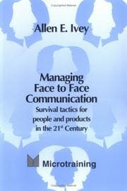 Tapa de Managing Face to Face Communication