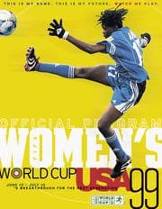 Tapa de The Official 1999 FIFA Women's World Cup Program