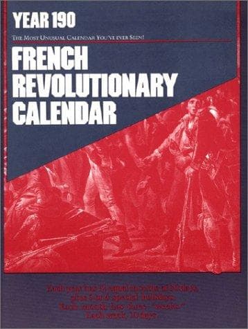 Tapa de French Revolutionary Calendar