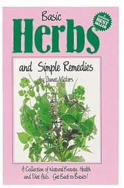 Tapa de Basic herbs and simple remedies